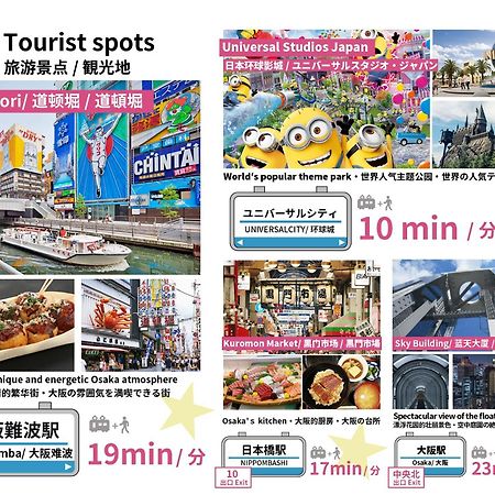 Japavista Aqua Villa Osaka Exteriör bild